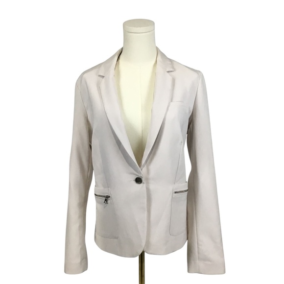 Dynamite White Blazer Jacket - Picture 1 of 4
